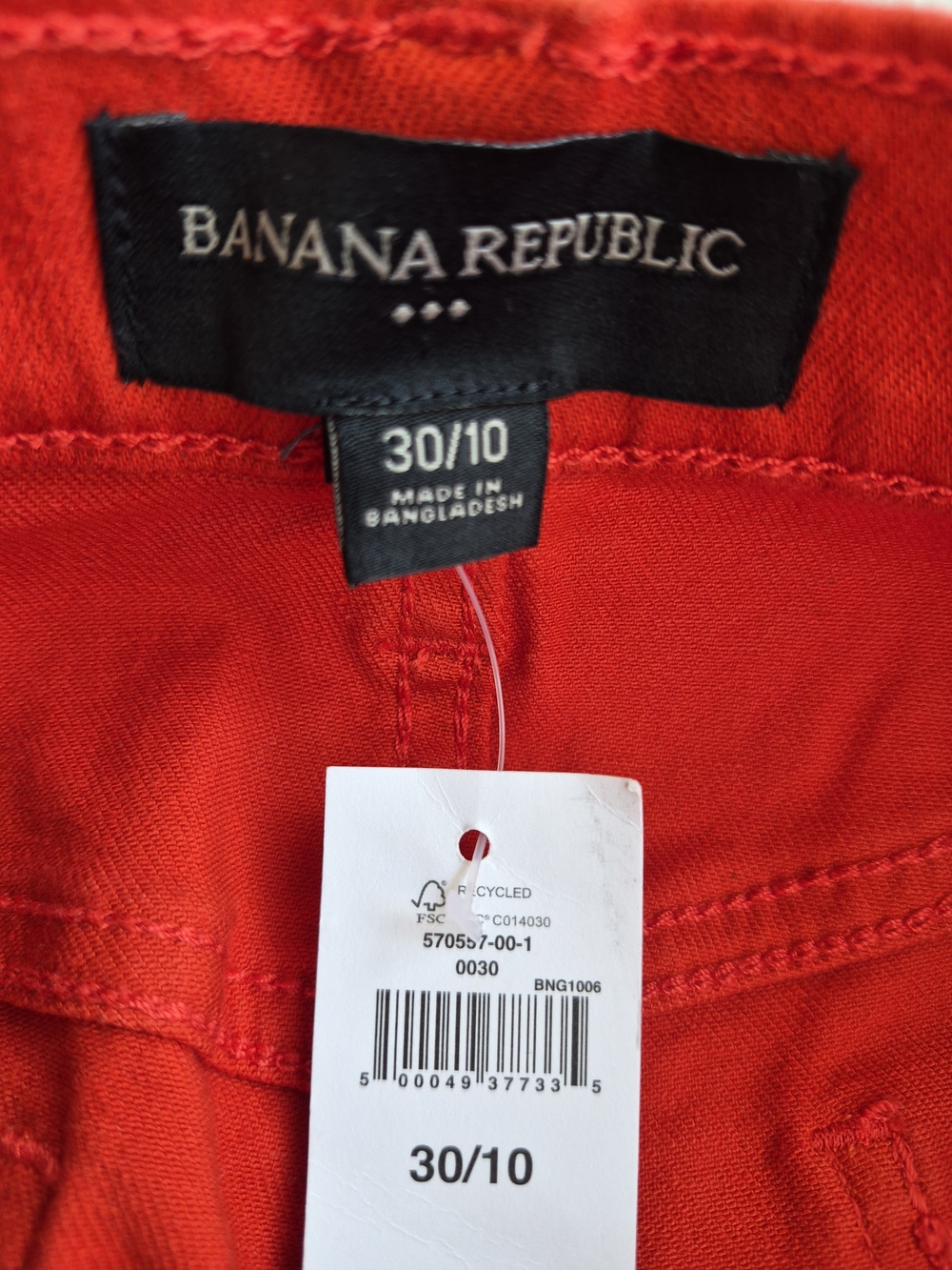 Banana Republic Red Women's Jean Shorts